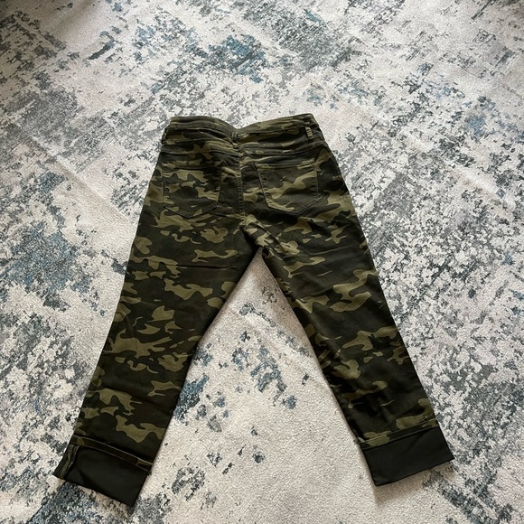 Like new camouflage jeans. Mid rise skinny. Size 13. Brand is No Boundaries. - Picture 2 of 3